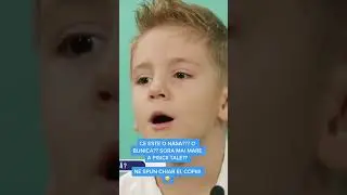 Copiii Spun...ce este o nașă? 👀 #copii #copiiispun #funny #funnykids #nasa #talkshow #virgiliantu