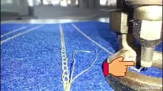 Тамбурная вышивка: длинный и короткий стежок. Tambour Embroidery: Long Stitch & Short Stitch. 
