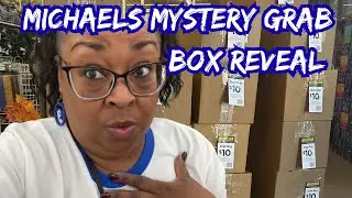 New Michaels Mystery Grab Box - Let's See What I Got Together!