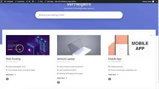 WPHelpere knowledge base for WordPress plugin