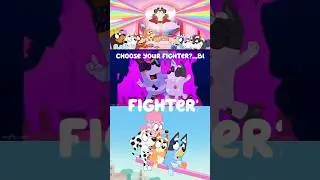 Choose Your Fighter🙃  Bluey_Trend #bluey #tiktoktrend #shorts #skibiditoilet #fpyシ