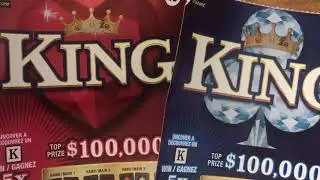 NEW!!! KING, instant scratch ticket, Ontario lottery and gaming, OLG