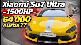 Xiaomi frappe fort avec ses SU7, SU7 Ultra & YU7 🤯⚡️