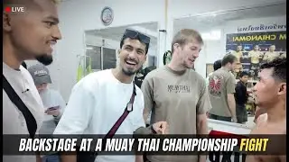 Backstage at a Muay Thai Championship Fight 🥊  &ndash; EGX FILES 003