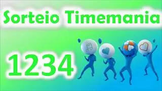 TIMEMANIA RESULTADO CONCURSO 1234