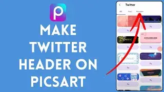 How To Design Twitter Cover Photo in Picsart 2024