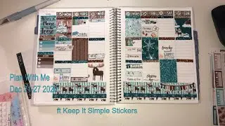 PWM Dec 21-27 2020 ft Keep It Simple Stickers | Plum Paper Planner