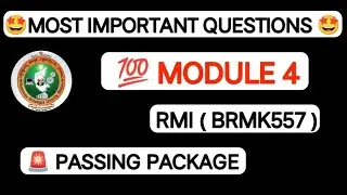 VTU | 5th Sem | RMI | Module 4 | Trademark, Copyright & Infringement | Important Questions | BRMK557