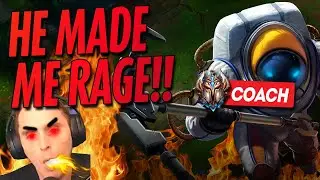 This client made me RAGE when he didn't listen to me... LoL Coaching