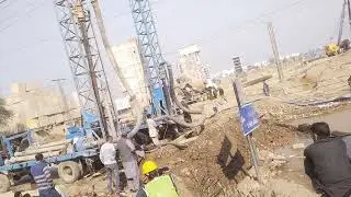 reverse bore piling