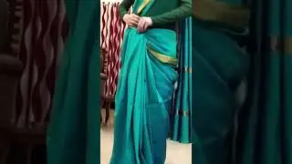 #shorts How to drape saree# pallu ke pleats kaise banaye//#loveyourlook #sareedrapingtutorial