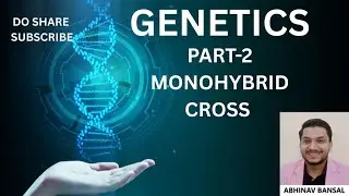 GENETICS PART-2 MONOHYBRID CROSS CLASS 10,12 #biology #genetics #cbse12thbiology #icse #share #like 