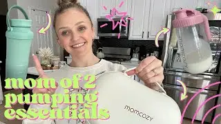 Breastfeeding & pumping mom- Momcozy pumping & breastmilk storage must-haves