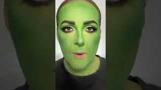 WICKED WITCH MAKEUP TUTORIAL #makeuptutorial #halloween2024