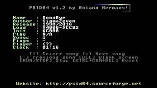 Music-Good Bye by SigmaZeven  ! Commodore 64 (C64)