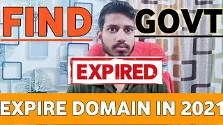 Find High Quality Govt. Expired Domains In 2021 |  Like MPNRC. Now You can easily get Govt Domains