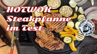 Hot Wok Plancha Grillpfanne 32,5 cm im Test, Das beste Hüft- und Nacken Steak vom Riffelblech