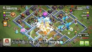 clash of clans Town Hall 16 full 3 star attack 🔥#coc #clashofclans #gaming #supercell 