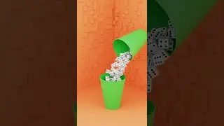 Oddly Satisfying Dice 3d Animation ASMR