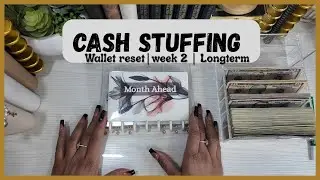 Cash Envelope Stuffing | Saving Challenges  | Single mom