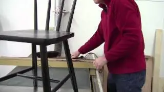 Steve Shanesy Tries Out Gary Rogowski's Trick to Level Legs On Tippy Chairs