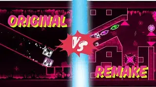 Astrick vs Narsastril [Original vs remake full comparation] | Geometry Dash
