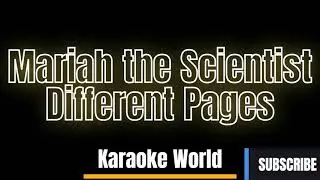 Mariah the Scientist - Different Pages (Karaoke Version)