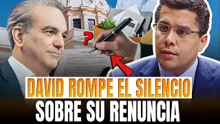 ESTO NO HUELE BIEN ¿QUE PASÓ CON DAVID COLLADO? REVELAN QUE ABINADER FIRMÓ 20 DECRETOS MÁS