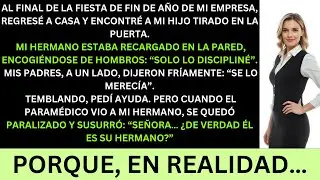 Al final de la fiesta de mi empresa, encontré a mi hijo desplomado… y el paramédico reveló una ...