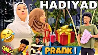 PRANK// HADIYAD IGA DALBO MAXAA NAKALA QABSADAY QOSOLKA ADUUNKA🤣🤣&hellip;?