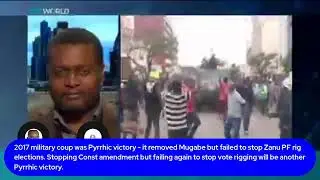 2017 military coup was Pyrrhic victory - it removed Mugabe but failed to stop Zanu PF rig elections