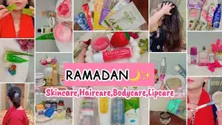 Ramadan Special Beauty Routine🌙💆🏻&zwj;♀️💕( Skincare,Haircare,Bodycare,Lipcare )