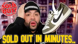 Они разлетелись как горячие пирожки! Кроссовки Jordan 1 Low Medium Olive были распроданы за счита...