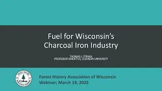 Fuel for Wisconsin&rsquo;s Charcoal Iron Industry
