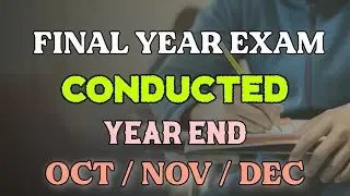 Final Year Exam Conducted Year End || HRD Parliamentary Standing Committee Decision || SURAJ SIR