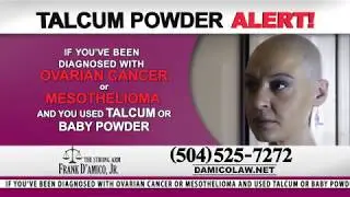 Talcum Powder Alert - Frank D'Amico Jr. (30 Second)