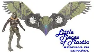 Marvel Legends Vulture's Flight Gear BAF Spiderman Homecoming Revisión Reseña Little Pieces Plastic