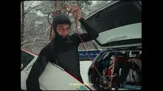 VERY COLD WATER SURFING