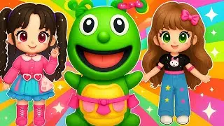 Весёлые наклейки и платья для девочек 🎀 Sticker Dress Up Fun for Kids