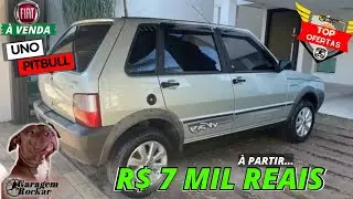 FIAT UNO FIRE PITBULL barato a venda [&Agrave; PARTIR DE 7 MIL! Top ofertas Rockar! #unobarato #fiatunofire