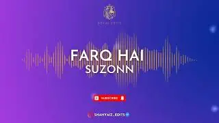 Suzonn - Farq hai (Slowed + Reverb) | Hum Tum Alag Hain |