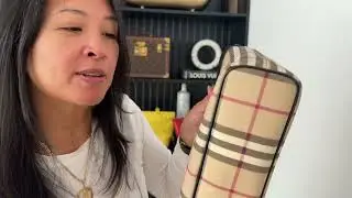 A beautiful classic. Here's a Burberry Nova Check Shoulder bag