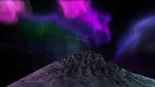 Aurora Borealis Screensaver with Sleep Meditation Music | Soothing Ambient Visuals #screensaver #4k