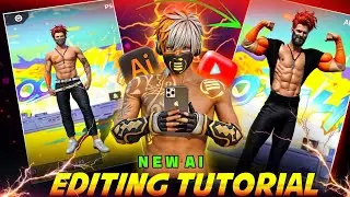 💥NEW TREND AI EDITING TUTORIAL 💪🏻🥵 free fire short editing tutorial🔥ai editing tutorial @YFYT99