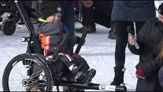 Such a blessing&rsquo;  Boy, 3, with mobility difficulties gifted off road wheelchair |  kbtx news 3