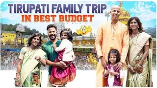 Tirupati🙏🏻Balaji Temple: Budget Family Trip with BestBus.in | Telugu😉Travel Vlog