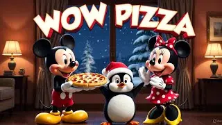 Mickey Mouse & Friends&rsquo; Pizza Shop Adventure 🍕🐧 | Fun 3D Cartoon for Kids
