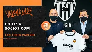ACUERDO ENTRE EL VALENCIA CF Y CHILIZ, CREADORES DE LOS FAN TOKENS Y LA PLATAFORMA SOCIOS.COM