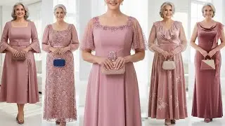 🌸 The Ultimate Dusty Rose Color Dress Collection for Mothers of the Bride / AI Concept