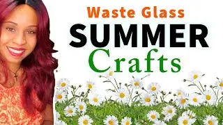 I Transformed Glass Trash into Stunning Summer Decor | No Fruit or Nautical Themes!